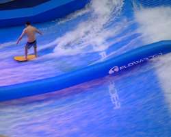 You can enjoy Kayaking and stand-up paddleboarding at the Blue Thunder wave pool inside the park. It gives a feeling of spending time on a beach You can enjoy Kayaking and stand-up paddleboarding at the Blue Thunder wave pool inside the park. It gives a feeling of spending time on a beach.